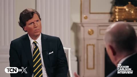 Tucker Carlson interviews Russian President Vladimir Putin