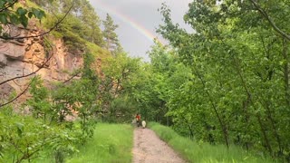 This trail has some of the best views in the Black Hills of South Dakota (Little Elk Creek Trail)