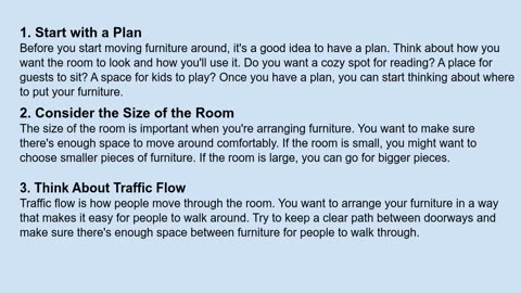 The Basics of Arranging Furniture in Interior Designing