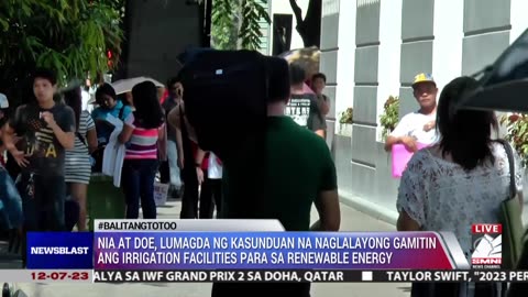 NIA at DOE, lumagda ng kasunduan na naglalayong gamitin ang irrigation facilities