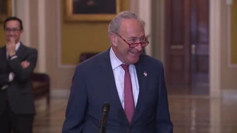 Chuck Schumer Malfunctions | Has He Been Around Joe Biden Or John Fetterman? | Is This Contagious?