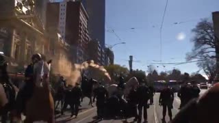 Melbourne Australia- More Footage From The Front Lines - August 2021