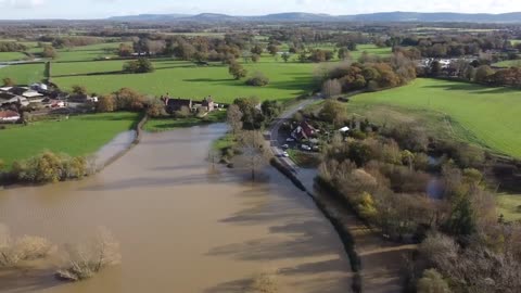 Vehicles left stranded in floodwaters after torrential downpours in West Sussex