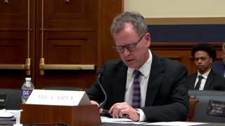 Former chair of the Refugee Council USA Robert Carey opening statement at hearing about the exploitation of unaccompanied alien children