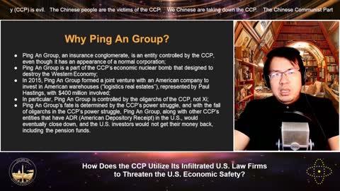 Ping An Group is the CCP’s economic nuclear bomb that designed to destroy the Western Economy