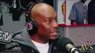 Actor Tyrese Gibson speaking on how Hollywood is trying to 'normalize the devil'