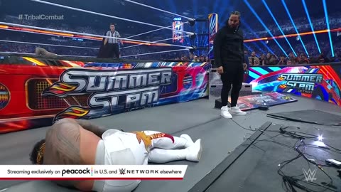 Reigns vs. Uso - Tribal Combat for Undisputed WWE Universal Championship: SummerSlam 2023 Highlights