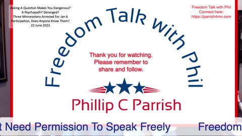 Freedom Talk with Phil - 22 June 2023 - Simple Questions