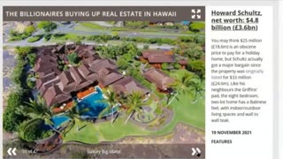 The Billionaires That Bought Maui and who's Property Escaped Damage