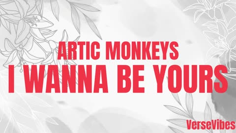 Artic Monkeys - I Wanna Be Yours (Slowed & Reverb) (Audio)