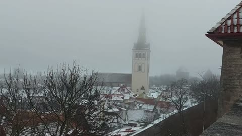 Foggy Morning in Tallinn Old Town | Estonia | Unesco World Heritage #tallinn #estonia