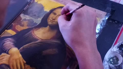 My Brother Paints Monalisa