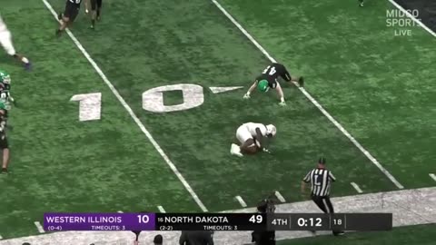 North Dakota vs Western Illinois Highlights IN College Football Week 6 | 2023 College Football