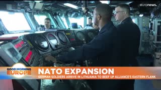 German soldiers arrive in Lithuania to boost NATO's eastern flank