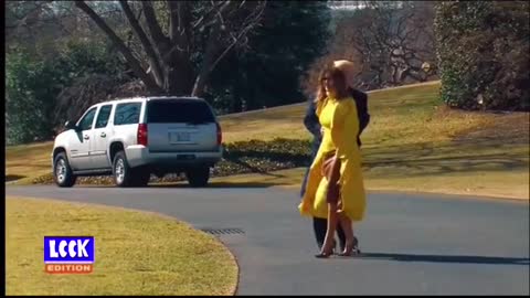 TrumpMMessing " Around & % With Melania During Walk!!