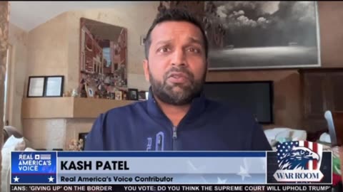 Kash Patel is pissed