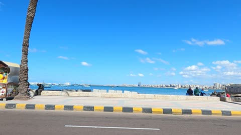 Coast of Alexandria, Egypt