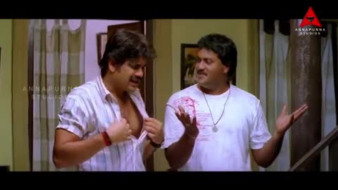 Nagarjuna and Sunil Hilarious Comedy Scene || Mass Movie || Jyothika, Charmi