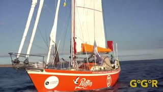 Sailing World on Water April 21.23 AC Boat incidents, Ian H-j Rescue call. Etchells, Pip Hare, more