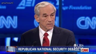 Ron Paul - Why Does Israel Need Our Help?