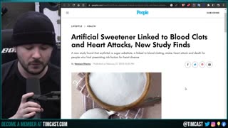 People Magazine Blames Artificial Sweetener as Culprit for Blood Clots and Heart Attacks