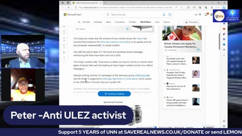 Stop ULEZ activist Peter speaks about his expired BBC restraining order