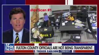 FLASHBACK: Tucker Carlson reveals the presence of MEANINGFUL VOTER FRAUD in Fulton county, Georgia..