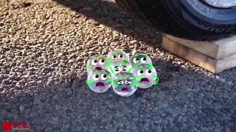 Experiment Car vs Jelly ,Toothpaste, Coca Cola - Crushing Crunchy & Soft Things by Car