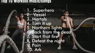 TOP 10 BEST WORKOUT MUSIC !! Motivational songs !!!