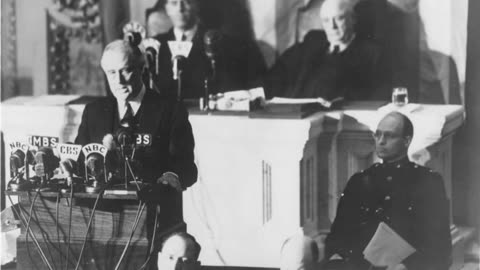 President Franklin Roosevelt Address to Congress December 8, 1941