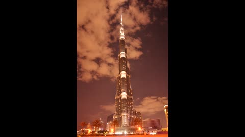 Tallest tower in the world time lapse