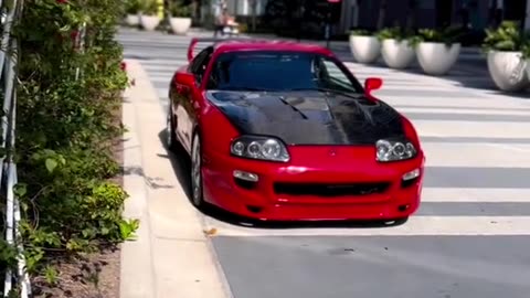 Toyota supra most beautiful in the world 🌎