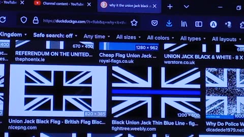 signs that you live in a conquered land, blacked, union jack, thin