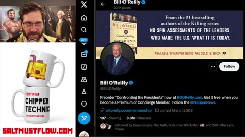 Bill O'Riley Says They are Pulling Joe Biden