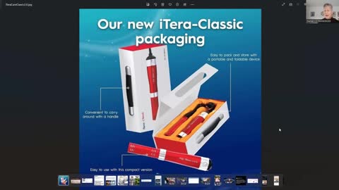 Introducing iTeraCare Classic 2.0 Model Is Portable Foldable Device In New Box With Handle