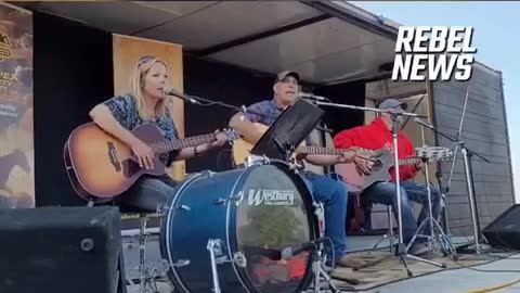 Freedom Convoy Organizer Tamara Lich Performing