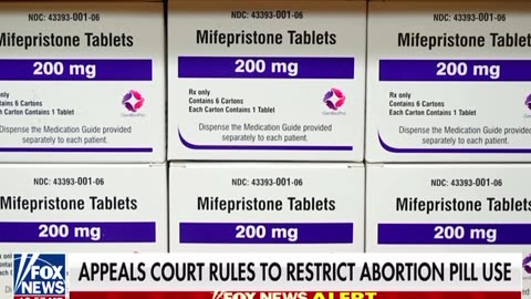 Appeals court rules to restrict abortion pill use