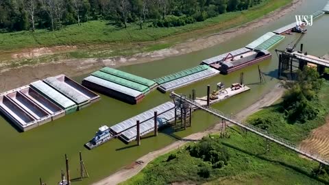 The Mississippi River Is Drying Up, Disrupting a Vital Supply Lane | WSJ