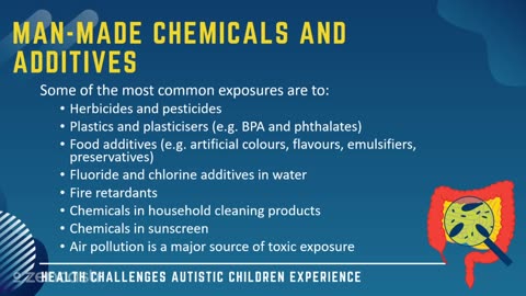 56 of 63 - Man-Made Chemicals and Additives - Health Challenges Autistic Children Experience