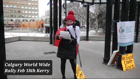 World Wide Freedom Rally February 18th, 2023 - Speech by Kerry Nosek