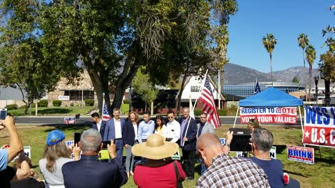 Arcadia, CA Wes Hallman Republican Rally