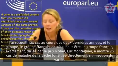 Le Dr Rosanna Chifari prend la parole au Parlement européen