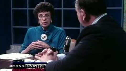 Howard Phillips - Conservative Roundtable #100: Nellie Gray, March for Life Founder and Pro-Life Leader + March Footage (July 1995)