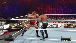 WWE 2K23: AJ Styles VS GUNTHER - Highlights