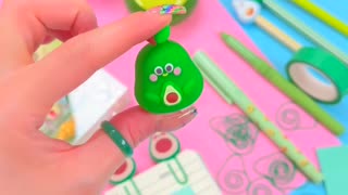 Unboxing Cute AVOCADO 🥑 Stationary Set - #shorts #youtubeshorts