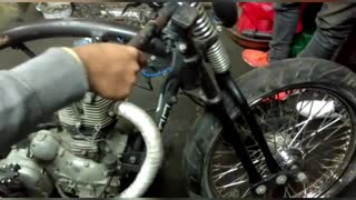 Royal Enfield chopper