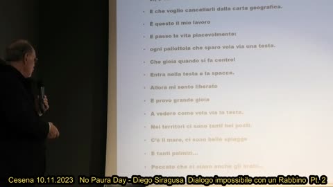 Cesena 10.11.2023 No Paura Day - Diego Siragusa