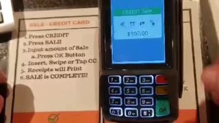 Dejavoo Z11 - How to Process a Credit Card