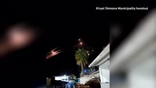 Missiles intercepted at Israel's border with Lebanon