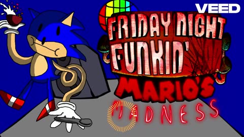 Friday Night Funkin' Nourishing Blood but Sunky sings it - Mario's Madness FNF Cover - +FLP